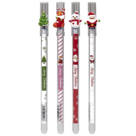 Długopis wymazywalny Petite Świąteczny 0.5mm Niebieski